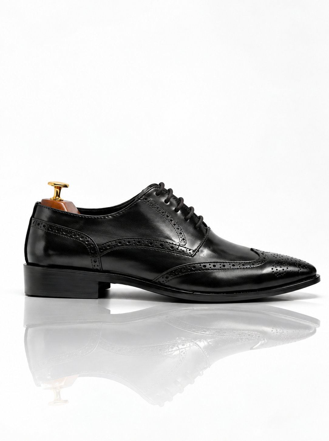 THE BROUGES ( ITALIAN TRIPPLE T ) BLACK