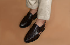 Croc Choco Brown ( Cheetah ) RS-16