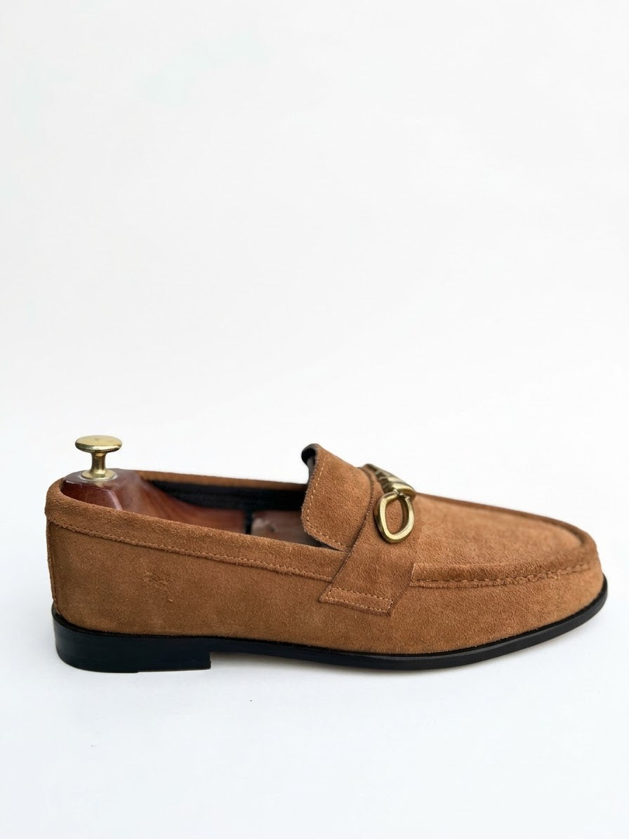 THE BRASS BROW ( SUEDE MUSTARD )
