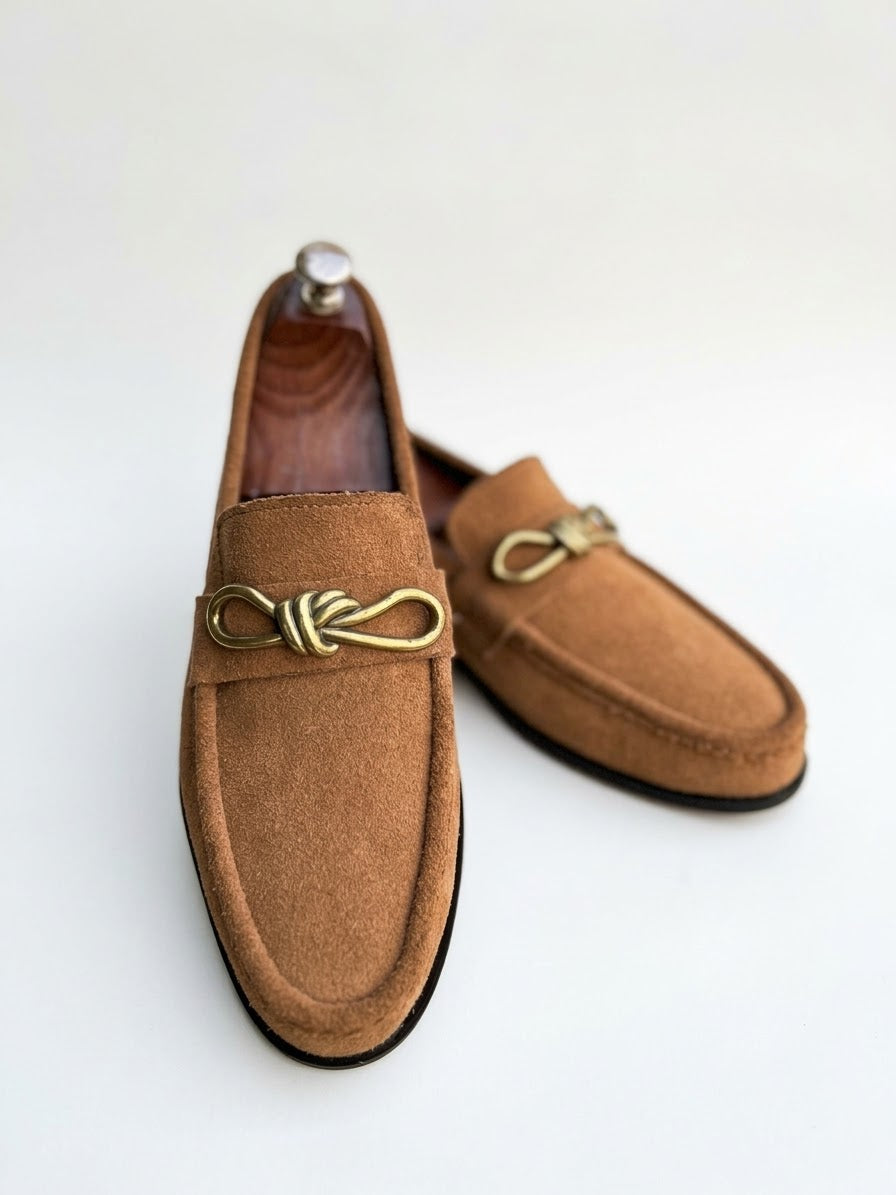 THE BRASS BROW ( SUEDE MUSTARD )