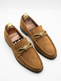 THE BRASS BROW ( SUEDE MUSTARD )