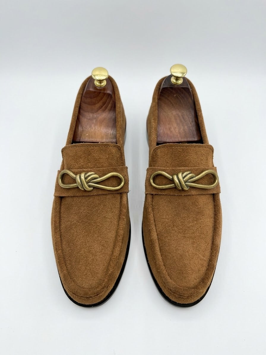 THE BRASS BROW ( SUEDE MUSTARD )