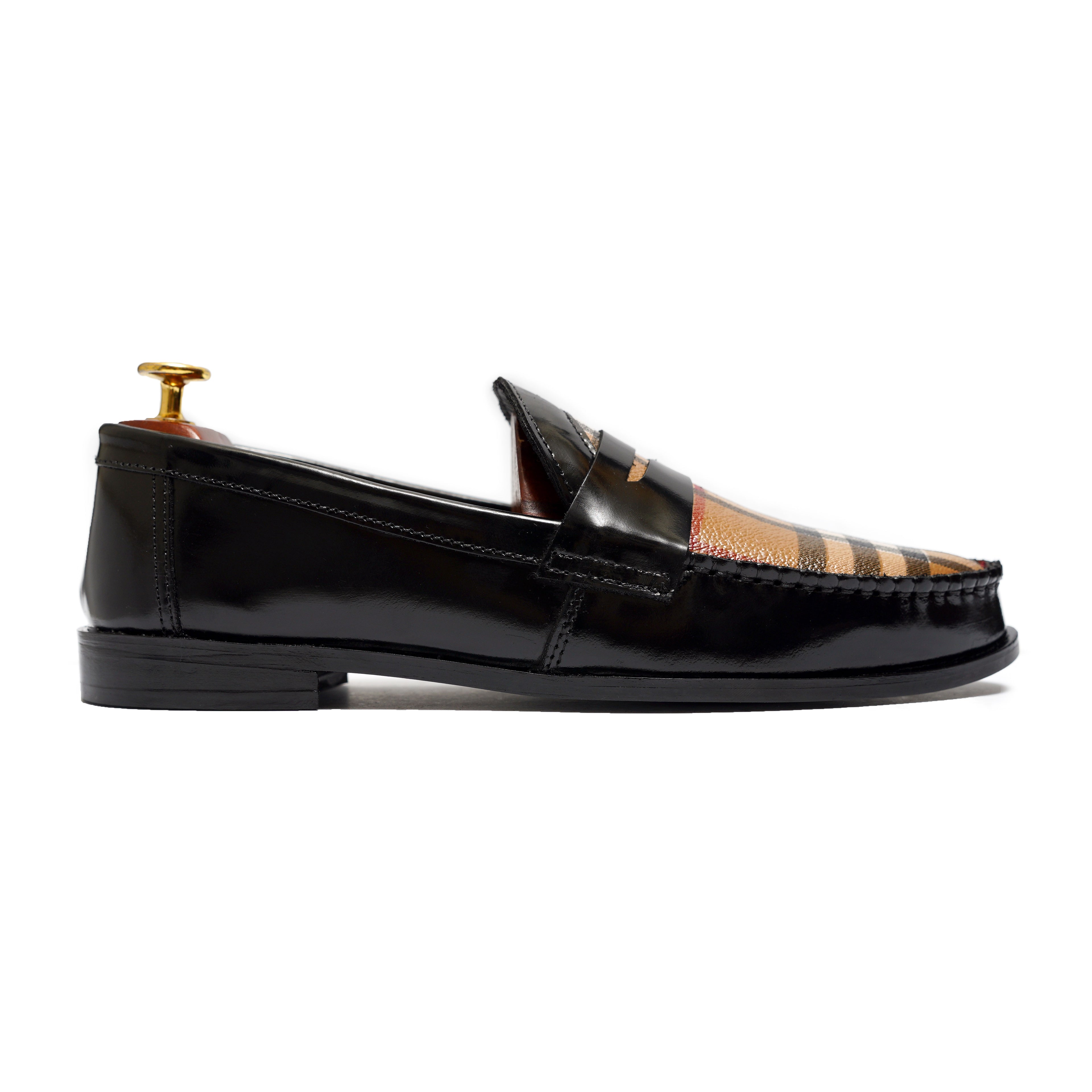 THE BUBERRY LOAFERS ( CG BLACK )