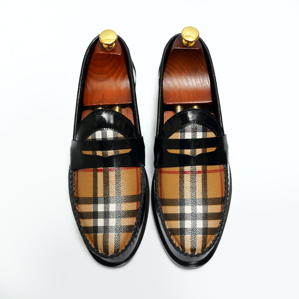 THE BUBERRY LOAFERS ( CG BLACK )
