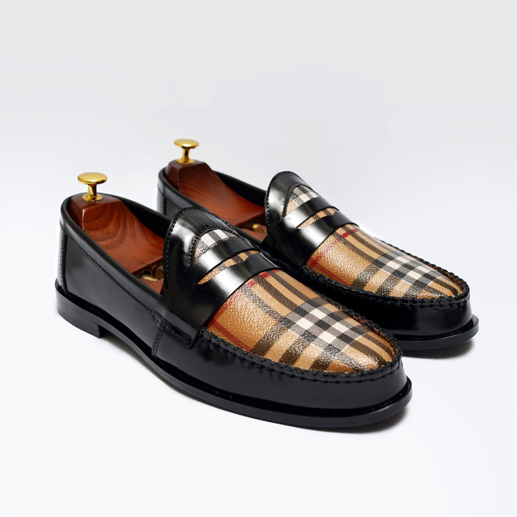 THE BUBERRY LOAFERS ( CG BLACK )