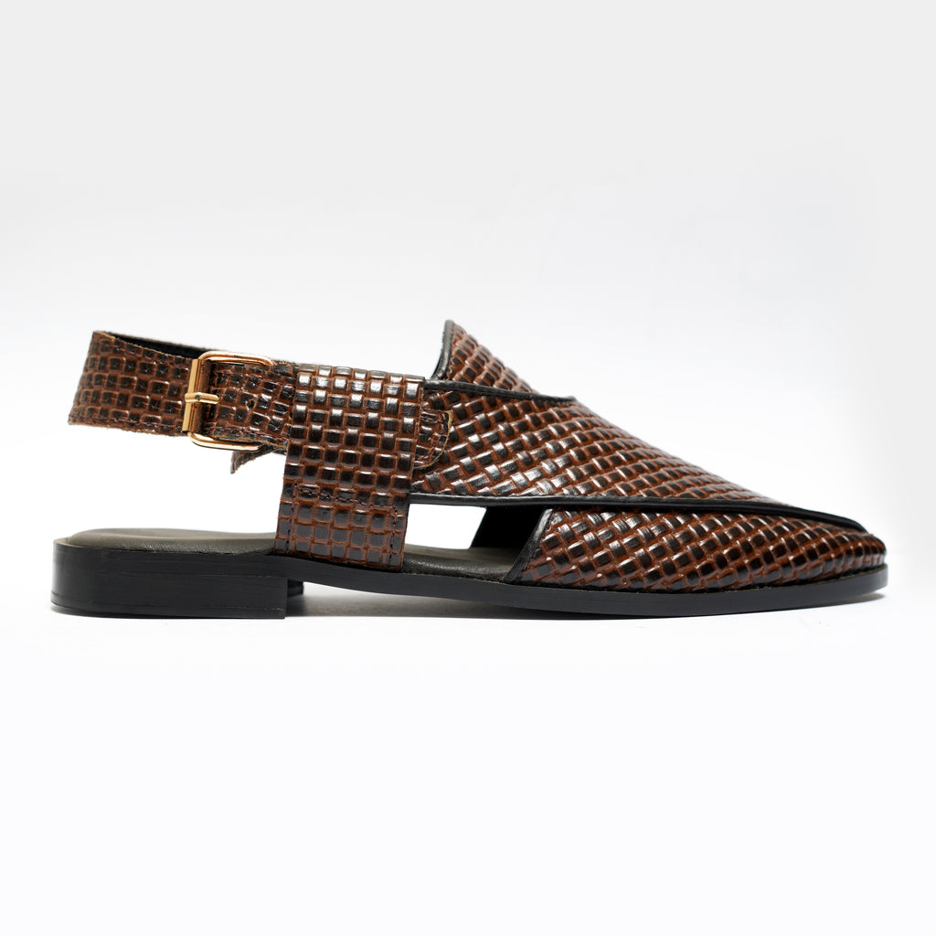 THE ' PESHAWARI ' FULLPRINT( CHOCLATE )