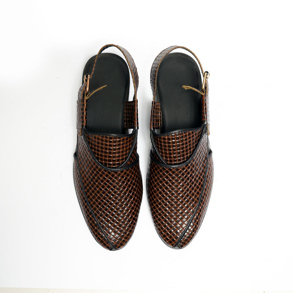 THE ' PESHAWARI ' FULLPRINT( CHOCLATE )