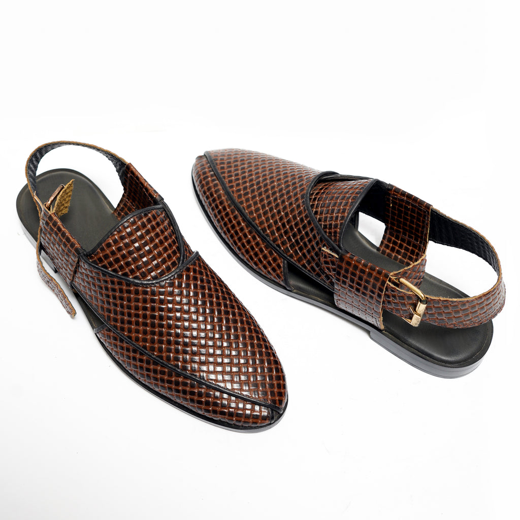 THE ' PESHAWARI ' FULLPRINT( CHOCLATE )