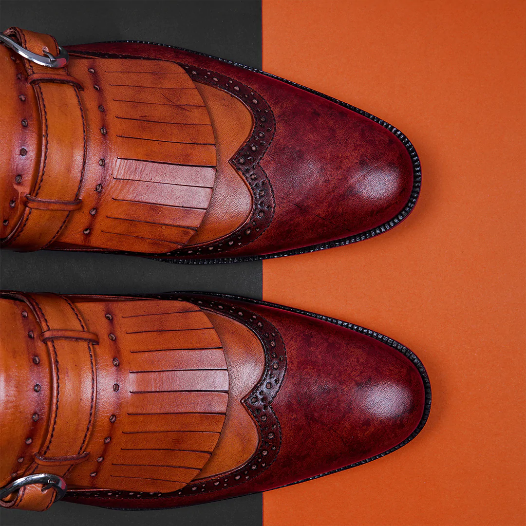 Wing Tip Patina Red